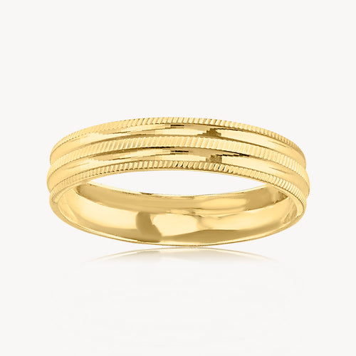 Argolla Linea Diamantada Delgada 1.2gr