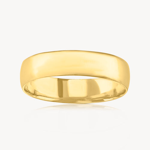 Anillo Argolla Confort Ancha 3.8gr