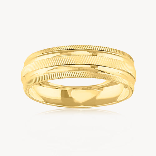 Argolla Lineas Diamantada 2.0gr