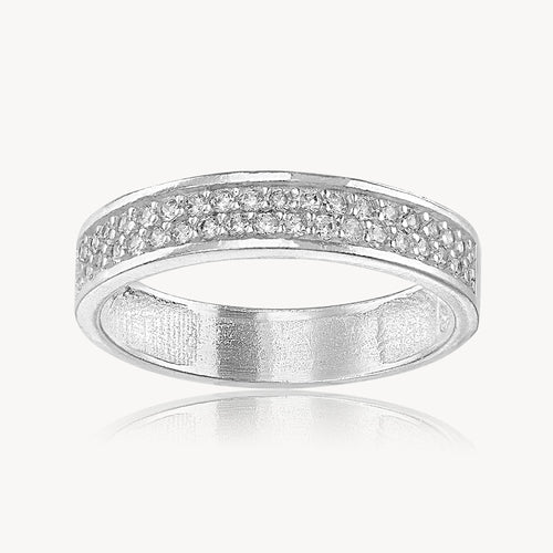 Anillo Doble Churumbela Ziczac 2.5gr