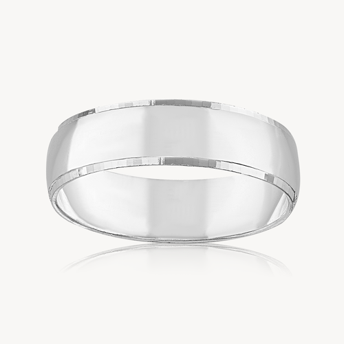 Argolla Lisa Borde Facetada 3.0gr