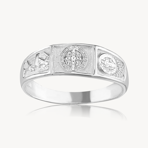 Anillo San Benito Liso 3.0gr
