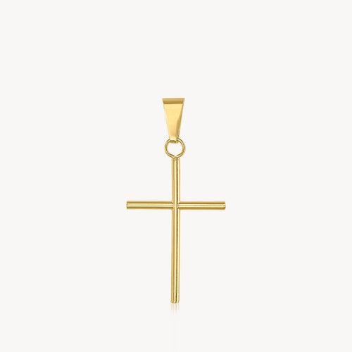 Dije Cruz Tubo Lisa DO034