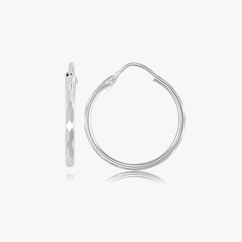 Arracada Facetada 2.2cm WP003