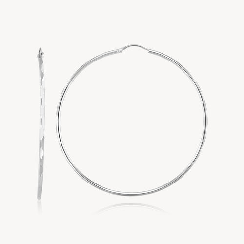 Arracada Facetada 6cm WP007