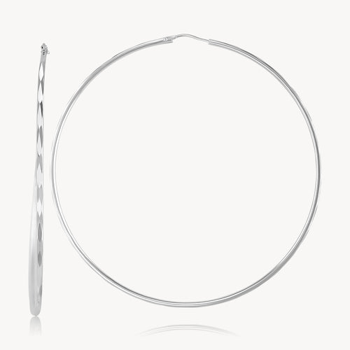 Arracada Facetada 7.5cm WP009