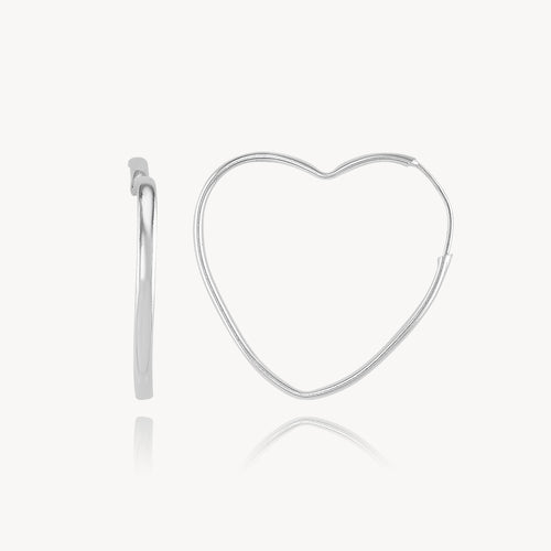 Arracada Corazon Liso #1 WP030