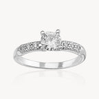 Anillo Solitario Torre C/P 3.0gr