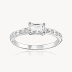 Anillo Solitario Recta 2.0gr