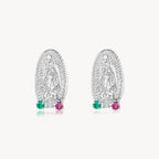Broquel Virgen 3 Piedras BP066