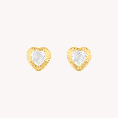 Broquel Corazón Diamantado #3 OB028