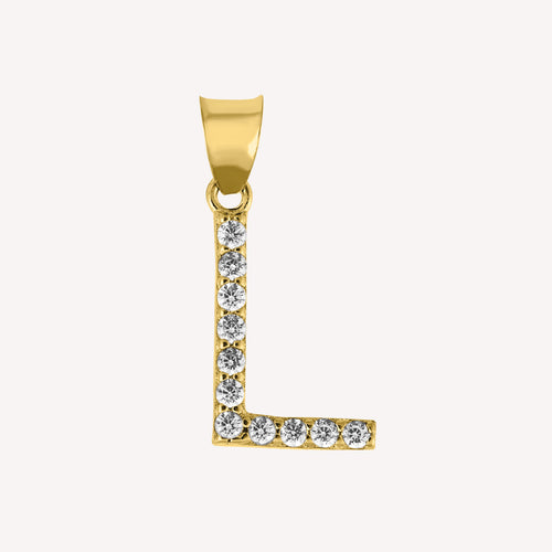 Dije Inicial C/P L OD006L
