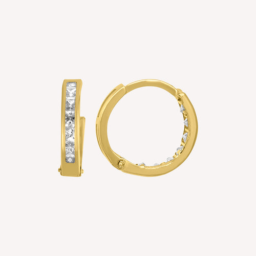 Arracada Huggie Med OW011