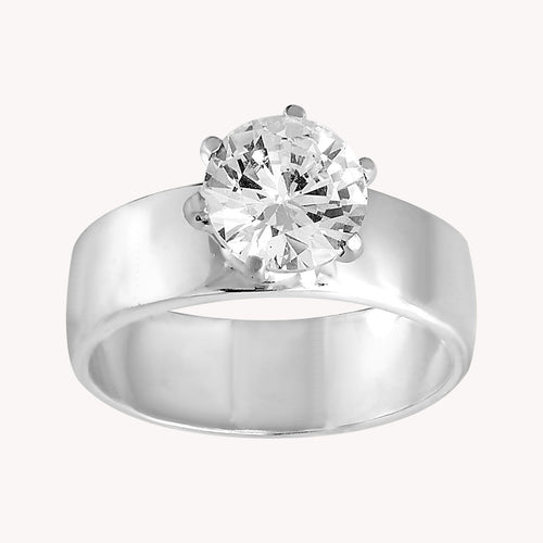 Anillo Solitario Argolla PA001