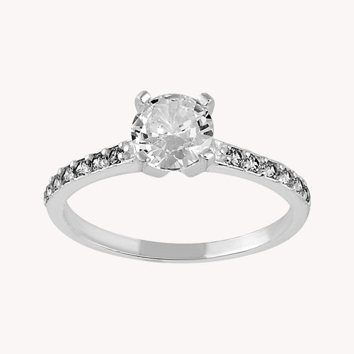 Anillo Solitario 6U Churumbela PA008