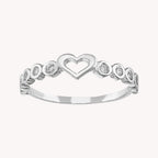 Anillo Corazón Puntos PA025