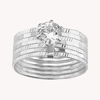 Anillo Semanario Solitario PA036
