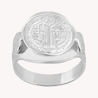 Anillo Medalla San Benito PA039