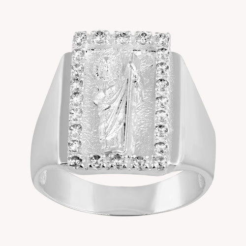 Anillo San Judas Placa PA040