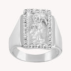 Anillo Sta Muerte Placa PA041