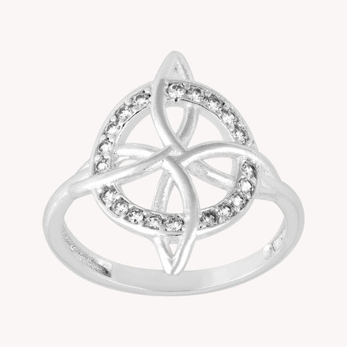 Anillo Nudo de Bruja Aro PA045
