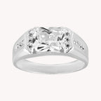 Anillo Cuadro Caballero PA056