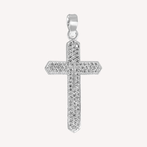 Dije Cruz con Zirconias PD010