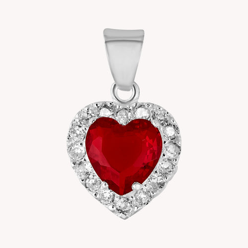 Dije Corazón Rojo PD043
