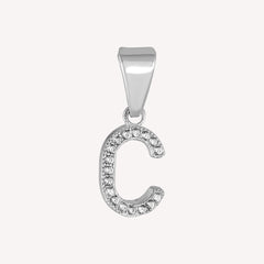Dije Inicial Con Piedra Chica PD057