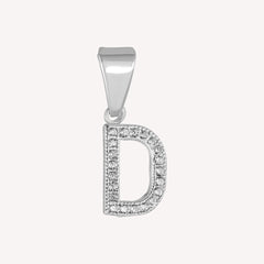 Dije Inicial Con Piedra Chica PD057