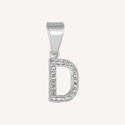 Dije Inicial Con Piedra Chica PD057