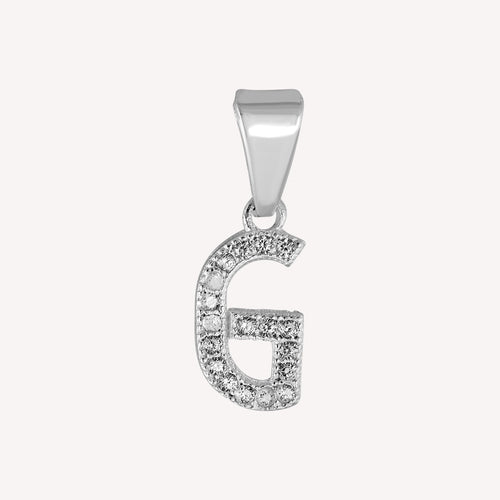Dije Inicial Con Piedra Chica PD057
