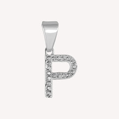 Dije Inicial Con Piedra Chica PD057