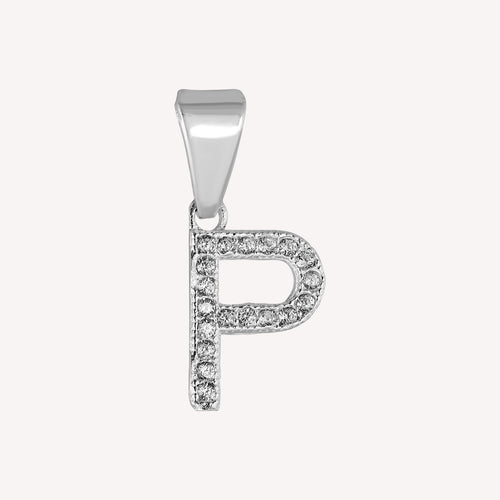 Dije Inicial Con Piedra Chica PD057