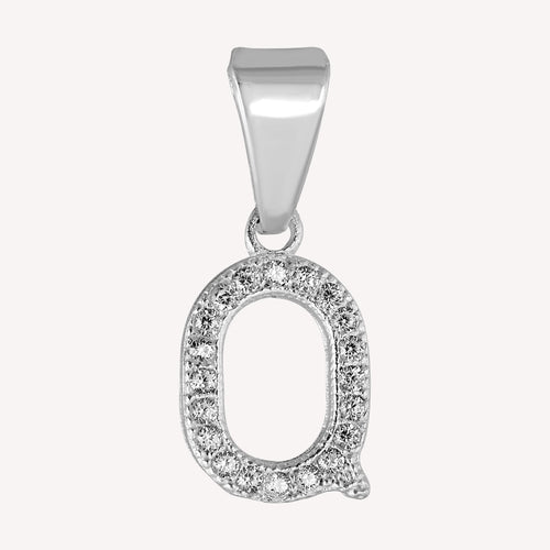 Dije Inicial Con Piedra Chica PD057