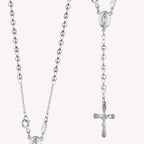 Rosario Facetado Virgen 3mm PR003
