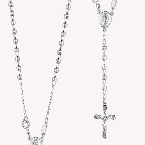 Rosario Facetado Virgen 3mm PR003