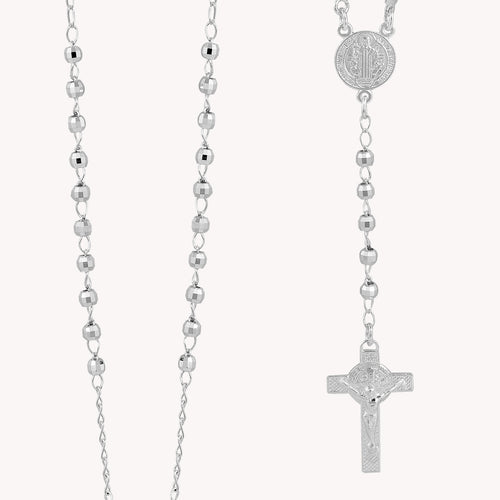 Rosario Facetado San Benito 3mm PR004