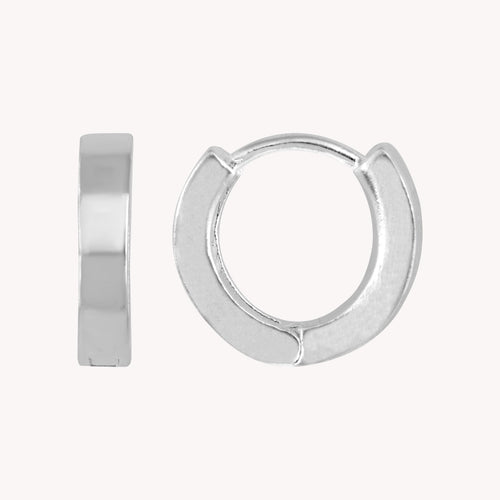 Arracada Huggie Plana PW023