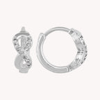 Arracada Huggie Infinito PW024