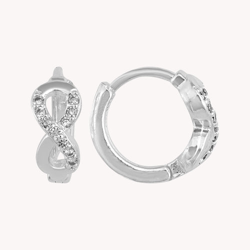 Arracada Huggie Infinito PW024