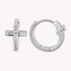 Arracada Huggie Cruz C/P PW025