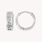 Arracada Huggie Grecas PW027